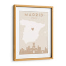 Madrid - Mapas del corazón de la ciudad 44 - Emiliano Deificus | Cuadro decorativo de Canvas Lab