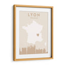 Lyon - Mapas del corazón de la ciudad 43 - Emiliano Deificus | Cuadro decorativo de Canvas Lab