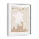 Marseille - Mapas del corazón de la ciudad 48 - Emiliano Deificus | Cuadro decorativo de Canvas Lab
