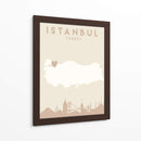 Istanbul - Mapas del corazón de la ciudad 35 - Emiliano Deificus | Cuadro decorativo de Canvas Lab