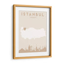 Istanbul - Mapas del corazón de la ciudad 35 - Emiliano Deificus | Cuadro decorativo de Canvas Lab