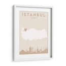Istanbul - Mapas del corazón de la ciudad 35 - Emiliano Deificus | Cuadro decorativo de Canvas Lab
