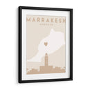 Marrakesh - Mapas del corazón de la ciudad 47 - Emiliano Deificus | Cuadro decorativo de Canvas Lab