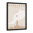 Marrakesh - Mapas del corazón de la ciudad 47 - Emiliano Deificus | Cuadro decorativo de Canvas Lab