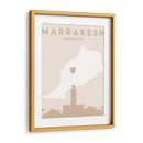Marrakesh - Mapas del corazón de la ciudad 47 - Emiliano Deificus | Cuadro decorativo de Canvas Lab