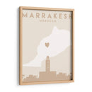 Marrakesh - Mapas del corazón de la ciudad 47 - Emiliano Deificus | Cuadro decorativo de Canvas Lab