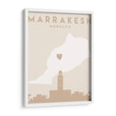 Marrakesh - Mapas del corazón de la ciudad 47 - Emiliano Deificus | Cuadro decorativo de Canvas Lab