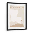 New Orleans - Mapas del corazón de la ciudad 60 - Emiliano Deificus | Cuadro decorativo de Canvas Lab