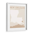 New Orleans - Mapas del corazón de la ciudad 60 - Emiliano Deificus | Cuadro decorativo de Canvas Lab