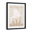 New York City - Mapas del corazón de la ciudad 61 - Emiliano Deificus | Cuadro decorativo de Canvas Lab