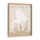 New York City - Mapas del corazón de la ciudad 61 - Emiliano Deificus | Cuadro decorativo de Canvas Lab