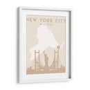 New York City - Mapas del corazón de la ciudad 61 - Emiliano Deificus | Cuadro decorativo de Canvas Lab