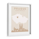 Praga - Mapas del corazón de la ciudad 69 - Emiliano Deificus | Cuadro decorativo de Canvas Lab