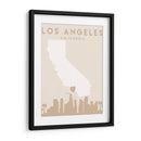 Los Angeles - Mapas del corazón de la ciudad 42 - Emiliano Deificus | Cuadro decorativo de Canvas Lab