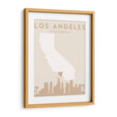 Los Angeles - Mapas del corazón de la ciudad 42 - Emiliano Deificus | Cuadro decorativo de Canvas Lab