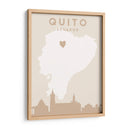 Quito - Mapas del corazón de la ciudad 70 - Emiliano Deificus | Cuadro decorativo de Canvas Lab