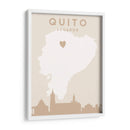 Quito - Mapas del corazón de la ciudad 70 - Emiliano Deificus | Cuadro decorativo de Canvas Lab
