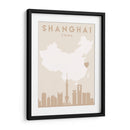 Shanghai - Mapas del corazón de la ciudad 80 - Emiliano Deificus | Cuadro decorativo de Canvas Lab