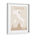 Venecia - Mapas del corazón de la ciudad 91 - Emiliano Deificus | Cuadro decorativo de Canvas Lab