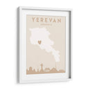 Yerevan - Mapas del corazón de la ciudad 94 - Emiliano Deificus | Cuadro decorativo de Canvas Lab