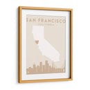San Francisco - Mapas del corazón de la ciudad 75 - Emiliano Deificus | Cuadro decorativo de Canvas Lab