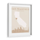 San Francisco - Mapas del corazón de la ciudad 75 - Emiliano Deificus | Cuadro decorativo de Canvas Lab