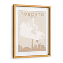 Toronto - Mapas del corazón de la ciudad 89 - Emiliano Deificus | Cuadro decorativo de Canvas Lab