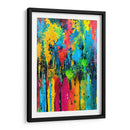 Lluvia Acrílica de Color - DEA Digital Esoteric Art | Cuadro decorativo de Canvas Lab