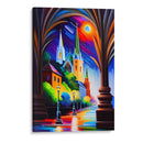 Viejo Pueblo de Color Acrílico - DEA Digital Esoteric Art | Cuadro decorativo de Canvas Lab