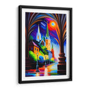 Viejo Pueblo de Color Acrílico - DEA Digital Esoteric Art | Cuadro decorativo de Canvas Lab