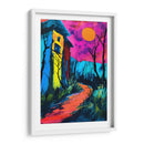 Vieja Casa de Luna - DEA Digital Esoteric Art | Cuadro decorativo de Canvas Lab