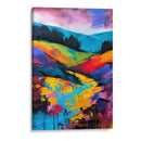 Bosque Naranja Acrílico - DEA Digital Esoteric Art | Cuadro decorativo de Canvas Lab