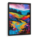 Bosque Naranja Acrílico - DEA Digital Esoteric Art | Cuadro decorativo de Canvas Lab