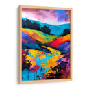 Bosque Naranja Acrílico - DEA Digital Esoteric Art | Cuadro decorativo de Canvas Lab