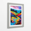Bosque Naranja Acrílico - DEA Digital Esoteric Art | Cuadro decorativo de Canvas Lab