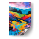 Bosque Naranja Acrílico - DEA Digital Esoteric Art | Cuadro decorativo de Canvas Lab