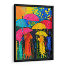 Gente en Lluvia Torrencial - DEA Digital Esoteric Art | Cuadro decorativo de Canvas Lab