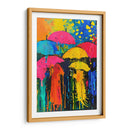 Gente en Lluvia Torrencial - DEA Digital Esoteric Art | Cuadro decorativo de Canvas Lab