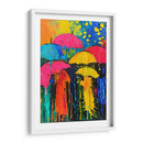 Gente en Lluvia Torrencial - DEA Digital Esoteric Art | Cuadro decorativo de Canvas Lab