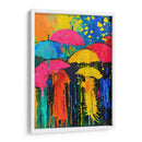 Gente en Lluvia Torrencial - DEA Digital Esoteric Art | Cuadro decorativo de Canvas Lab