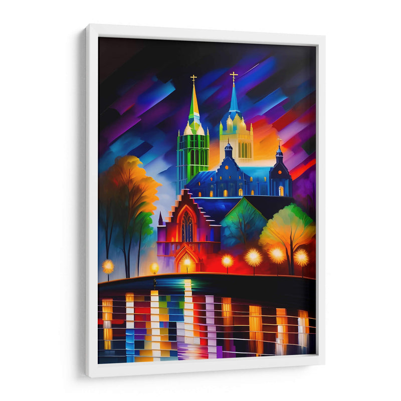 Palacio en el Rio Sena - DEA Digital Esoteric Art | Cuadro decorativo de Canvas Lab