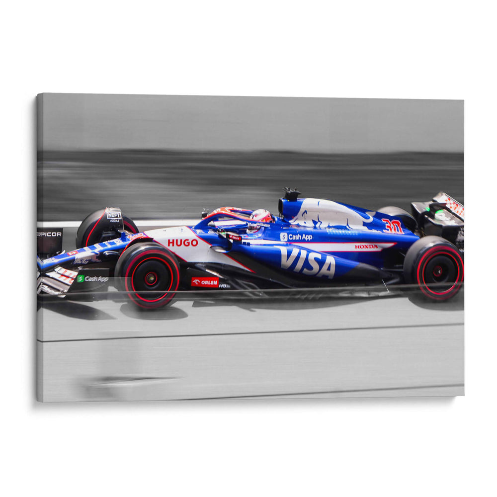 Racing Bull F1 - Christian Castro | Cuadro decorativo de Canvas Lab