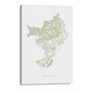 Mapa de Barcelona - Fluidys Studio II | Cuadro decorativo de Canvas Lab