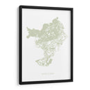 Mapa de Barcelona - Fluidys Studio II | Cuadro decorativo de Canvas Lab