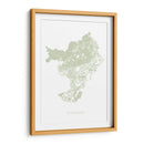 Mapa de Barcelona - Fluidys Studio II | Cuadro decorativo de Canvas Lab