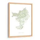 Mapa de Barcelona - Fluidys Studio II | Cuadro decorativo de Canvas Lab