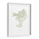 Mapa de Barcelona - Fluidys Studio II | Cuadro decorativo de Canvas Lab