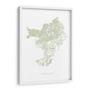 Mapa de Barcelona - Fluidys Studio II | Cuadro decorativo de Canvas Lab