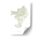 Mapa de Barcelona - Fluidys Studio II | Cuadro decorativo de Canvas Lab