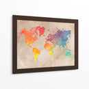 Mapa mundial 43 - Justyna Jaszke | Cuadro decorativo de Canvas Lab